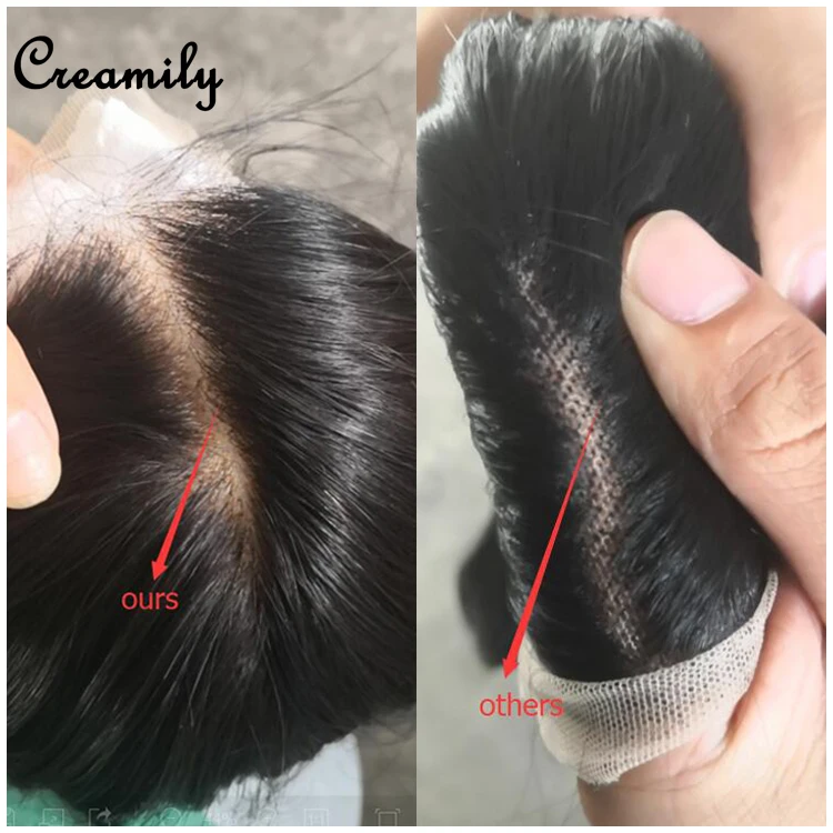 
Private Label Transparent HD Lace Frontal Closure Virgin Brazilian Cuticle Aligned Human Hair With Baby Hair 