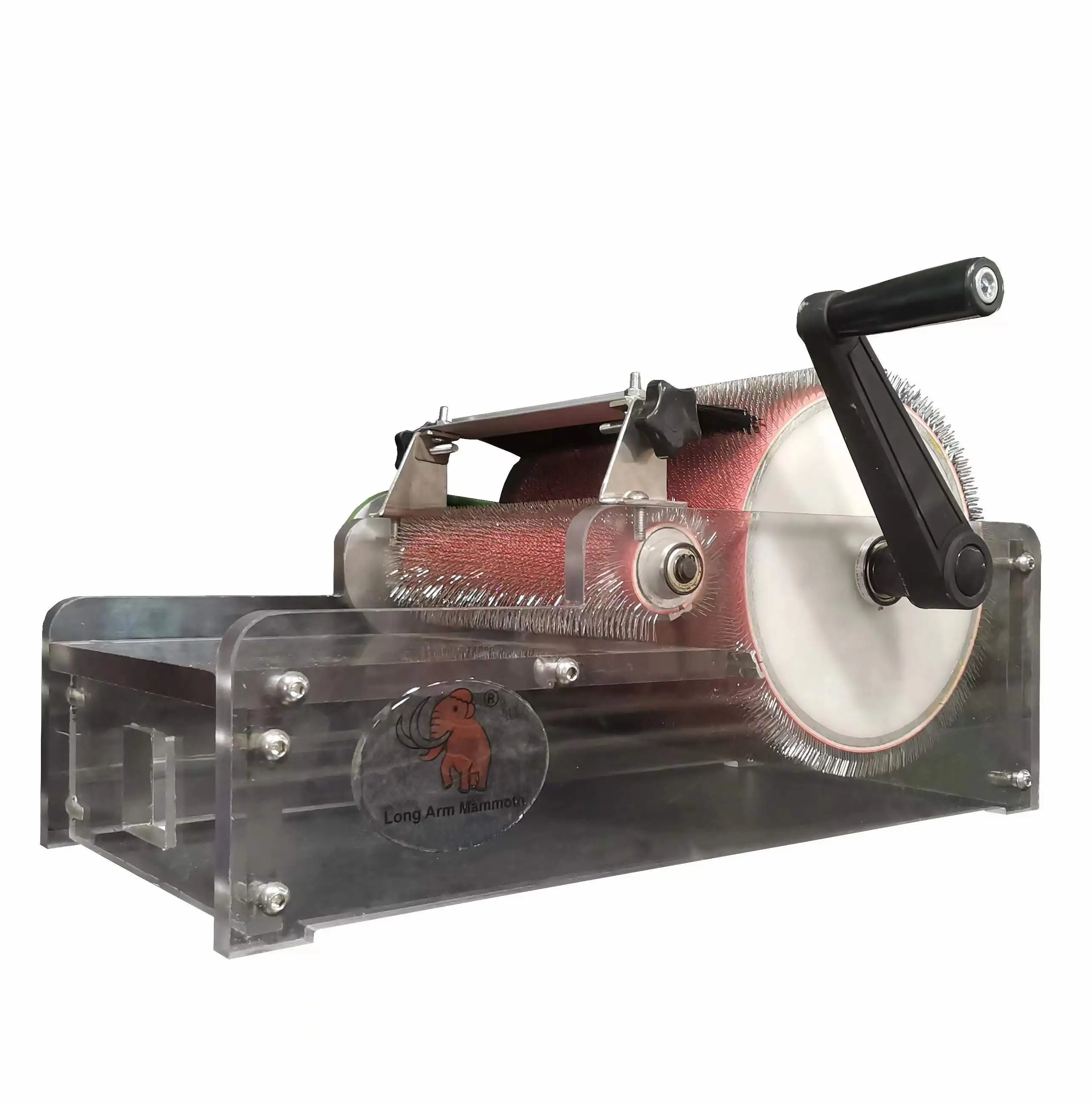 2023 small semi-automatic wool carding machine