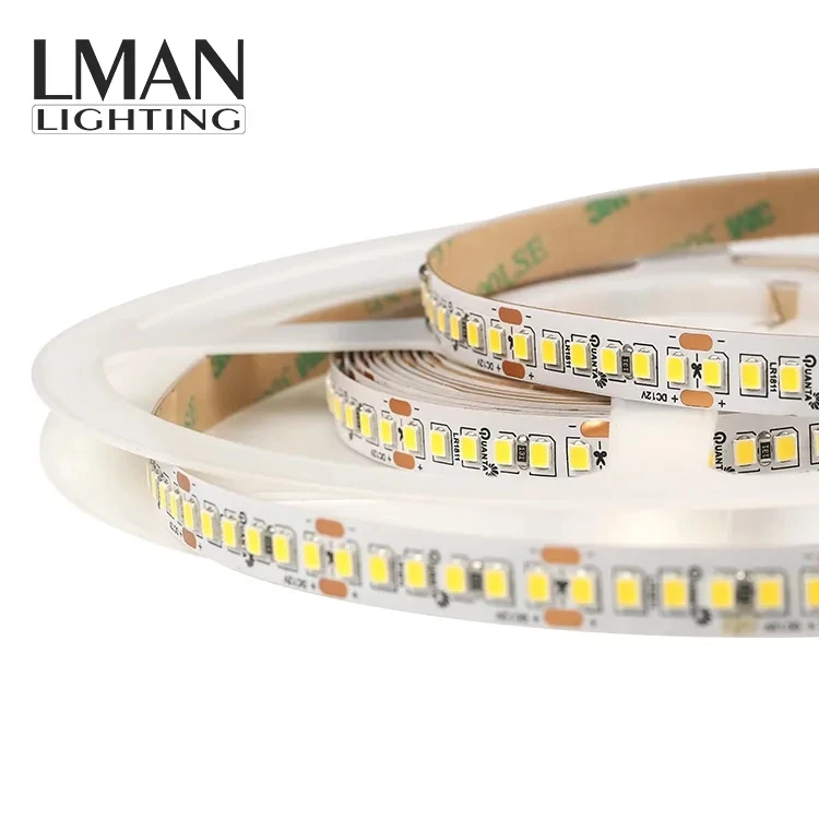 Cuttable Single Line Tape 12V 24V IP20 192leds/m 15W SMD 2835 LED Strip Light