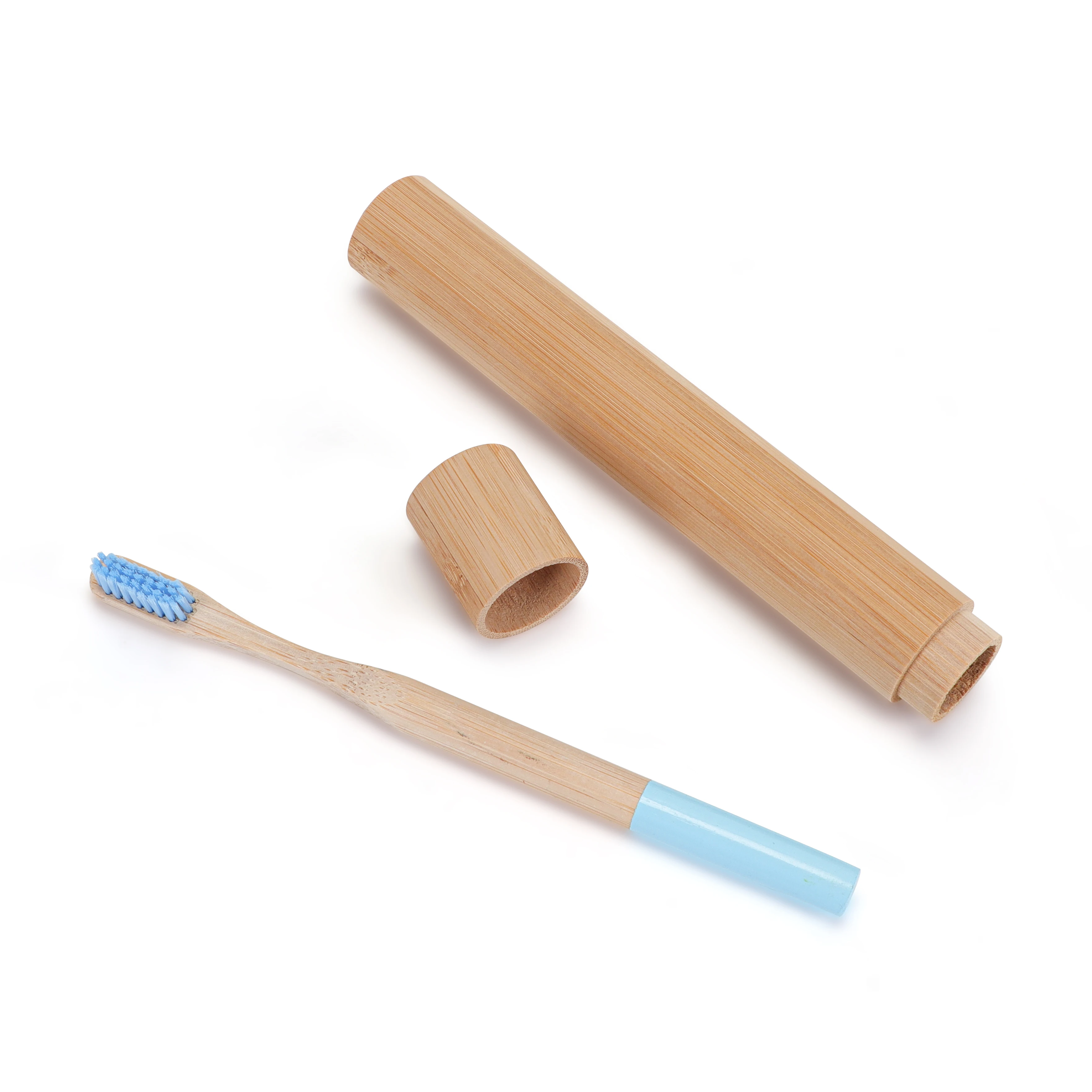 wholesale high quality bamboo toothbrush  reusable  rainbow natural tooth brush