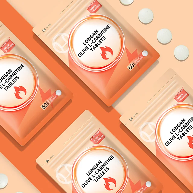 Hot Selling Weight Loss Private label herbal supplements Longan Olive L-carnitine Tablets for fast fat burning slimming pills