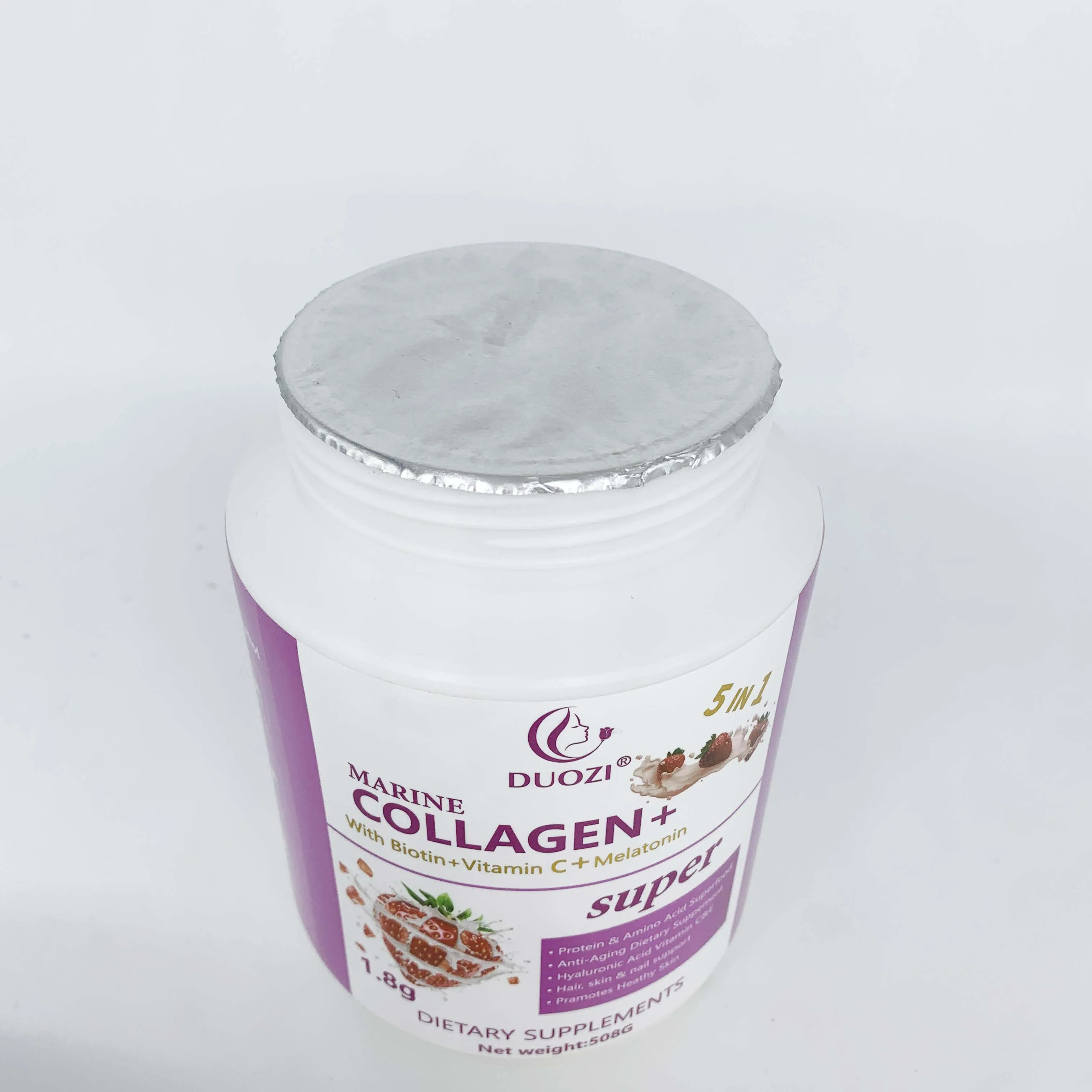 OEM ODM in stock collagen powder skin hair nail collagen peptide powder Anti-wrinkle Removing melanin beauty collagen powder