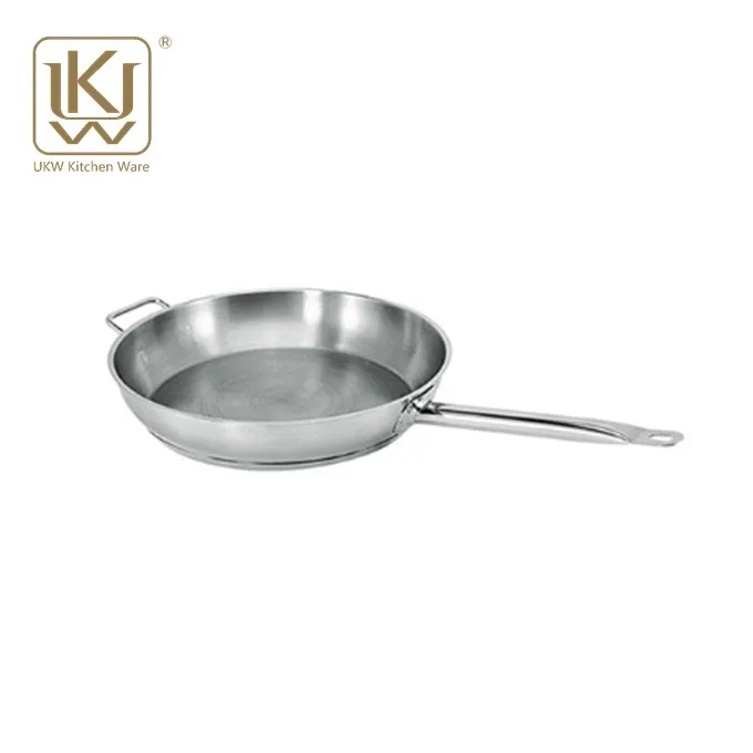 Factory Customized Food Grade Home Cooking Pan Steel Stainless Non-Stick Frying Pans Set For Restaurant