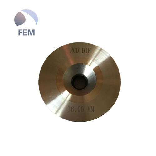 PCD flat wire drawing dies