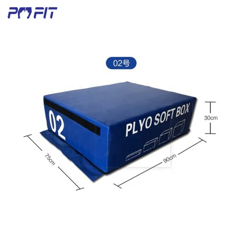 Plyometric plyosoft jump platform crossfit plyo box adjustable plyo box gym equipment kids