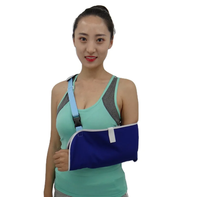 Manufacture customize arm sling shoulder protective soft comfortable adjustable arm injure support brace sling
