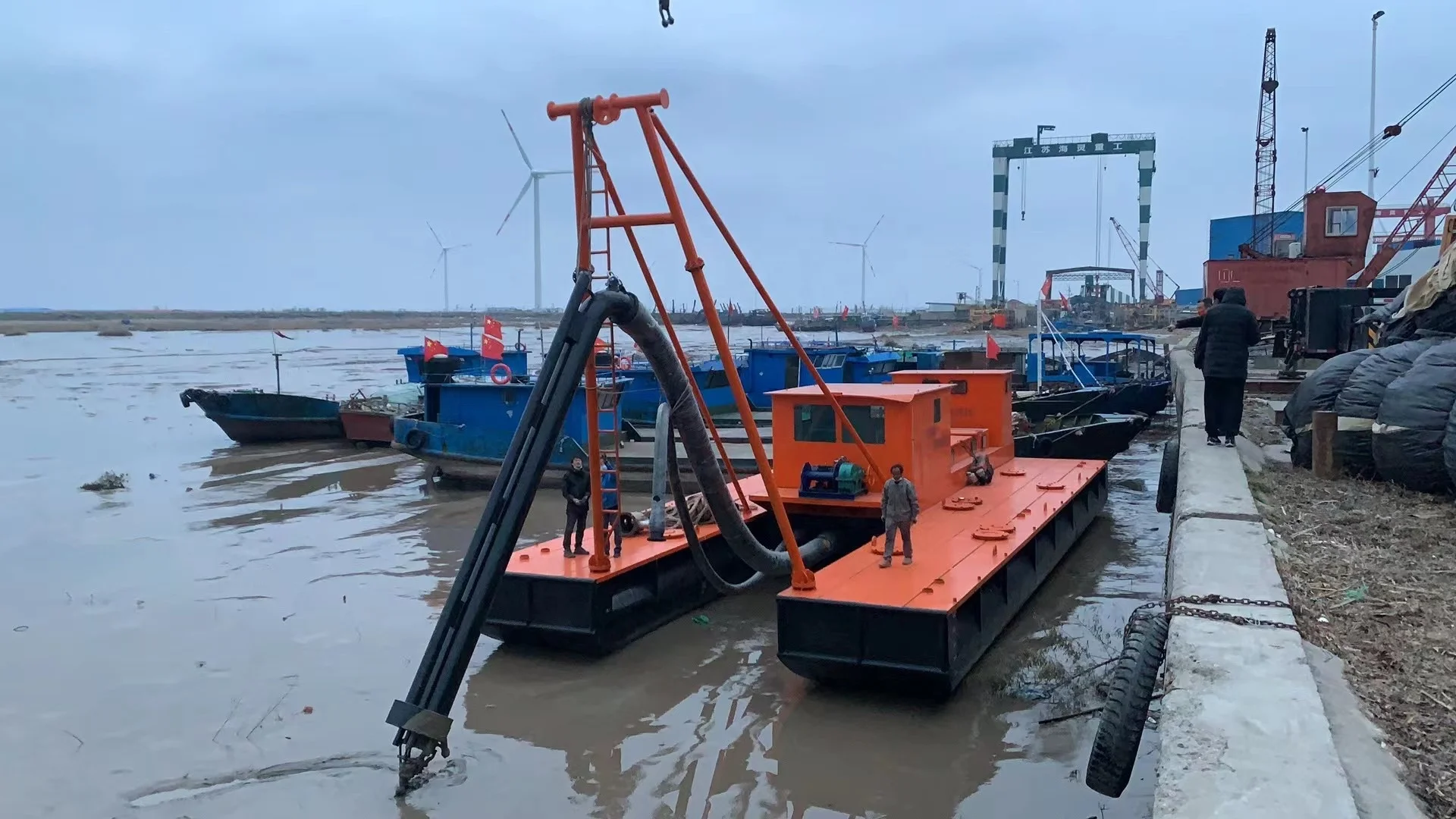 6 inch cheap  small sand dredger for supplying