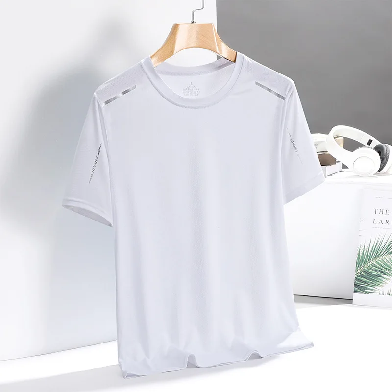 2022 Cheap Quick Dry Polyester Solid Color Printing Custom T-Shirt Running Men Oversized T-Shirt