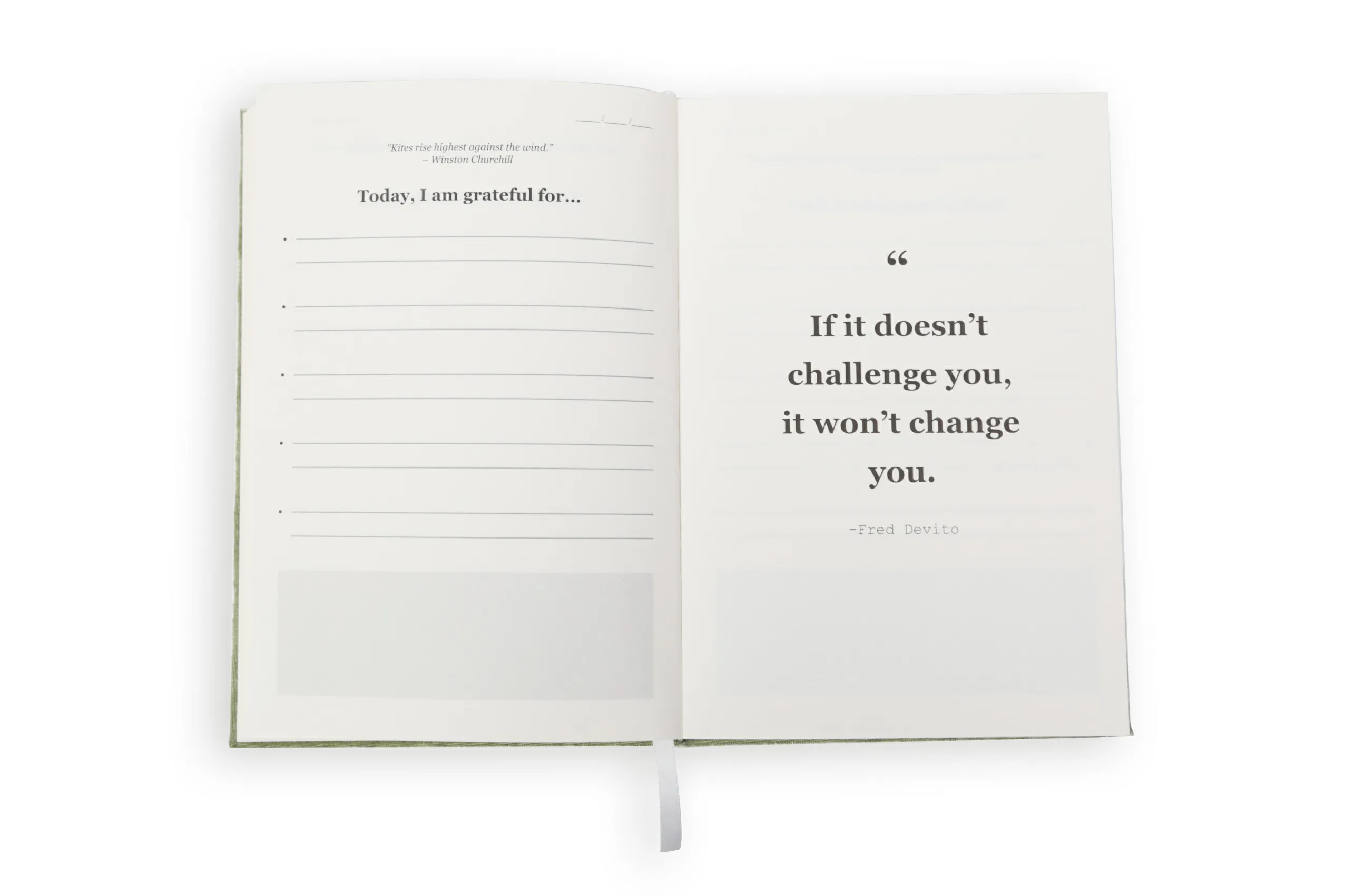 
2020 new design custom printing A5 hardcover velvet gratitude journal notebook with woven label 