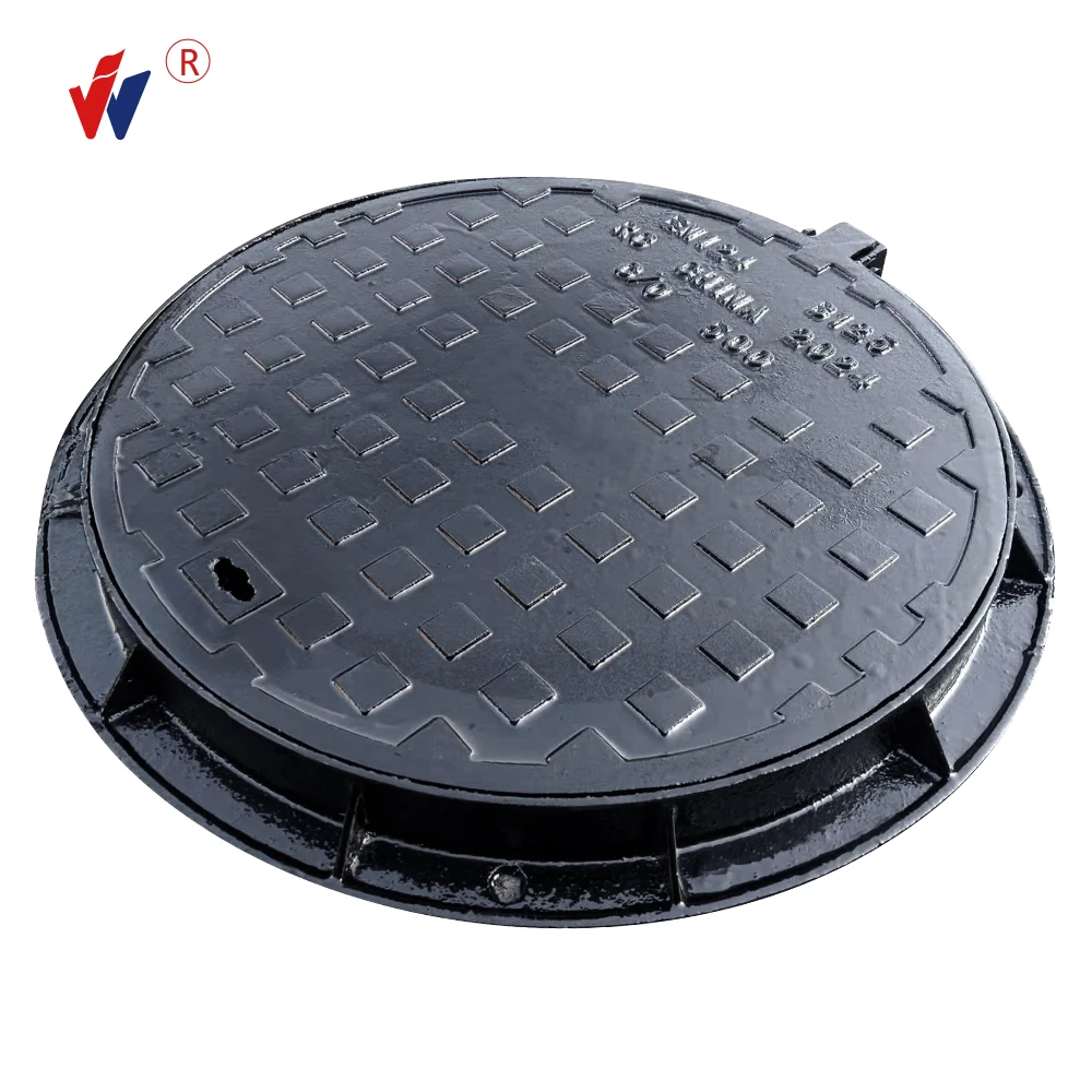 Telecom manhole covers ductile iron ductile iron manhole cover D400 manhole cover EN124