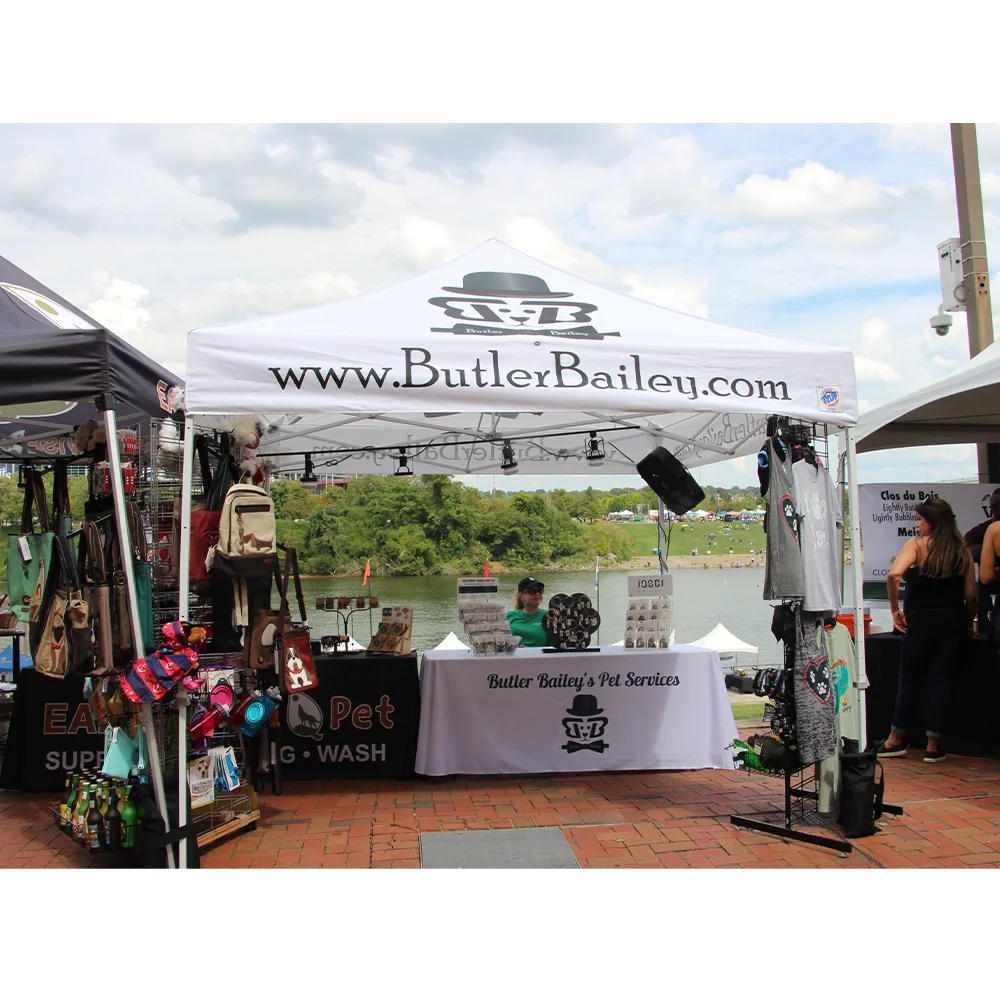 Vendor Display Tents 10x10ft 3x3 Folding Design Of Outdoor Booth Exhibit Booth Portable Event Tent