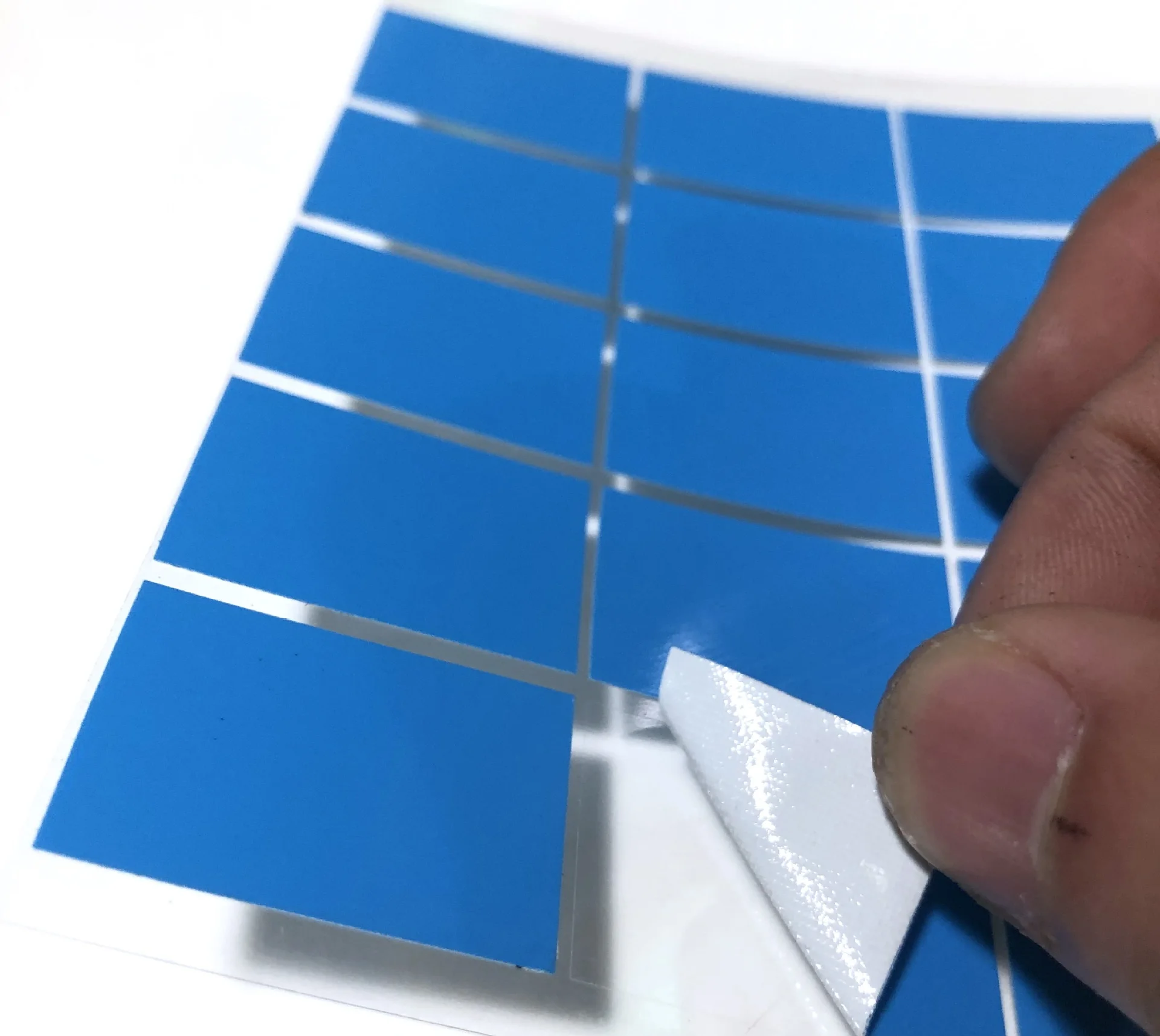 High thermal conductivity double-side adhesive tape heat transfer fiberglass for LED and sink