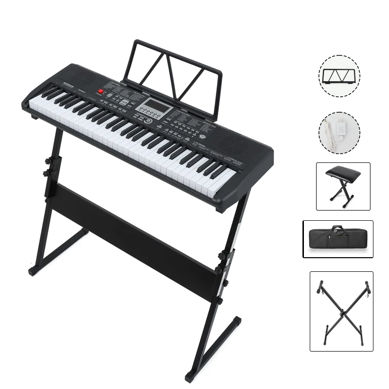 Hot Selling Musical Instruments Teclado Musical Teaching Digital Piano Keyboard Electronic Organ For Wholesale
