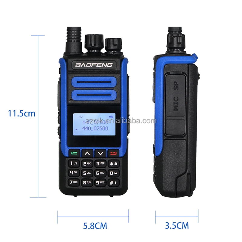 Ba ofeng Bf-h7 2 Way Radio Portable Transceiver High Power Walkie Talkie 10w Radio Long Range