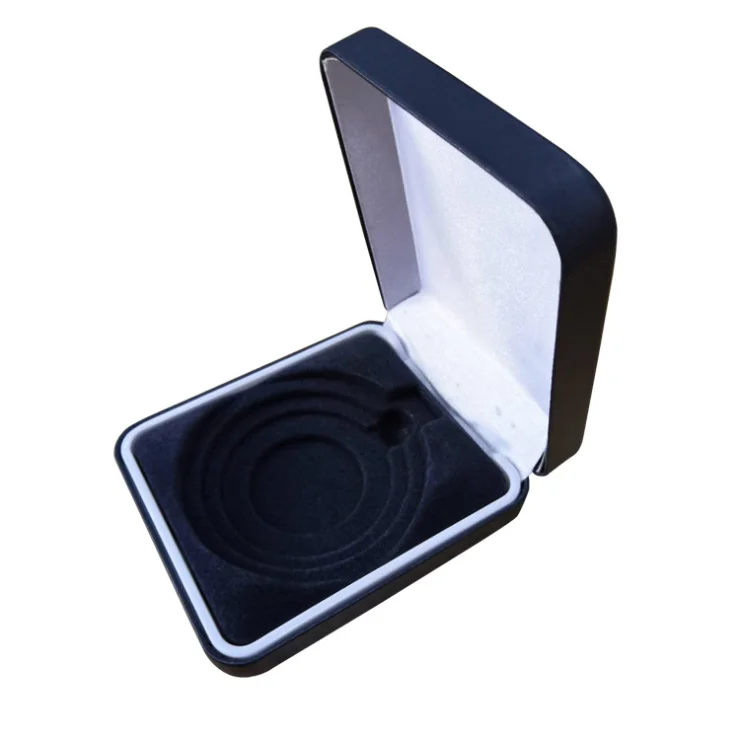 
Custom Leather Coin Medal Box 