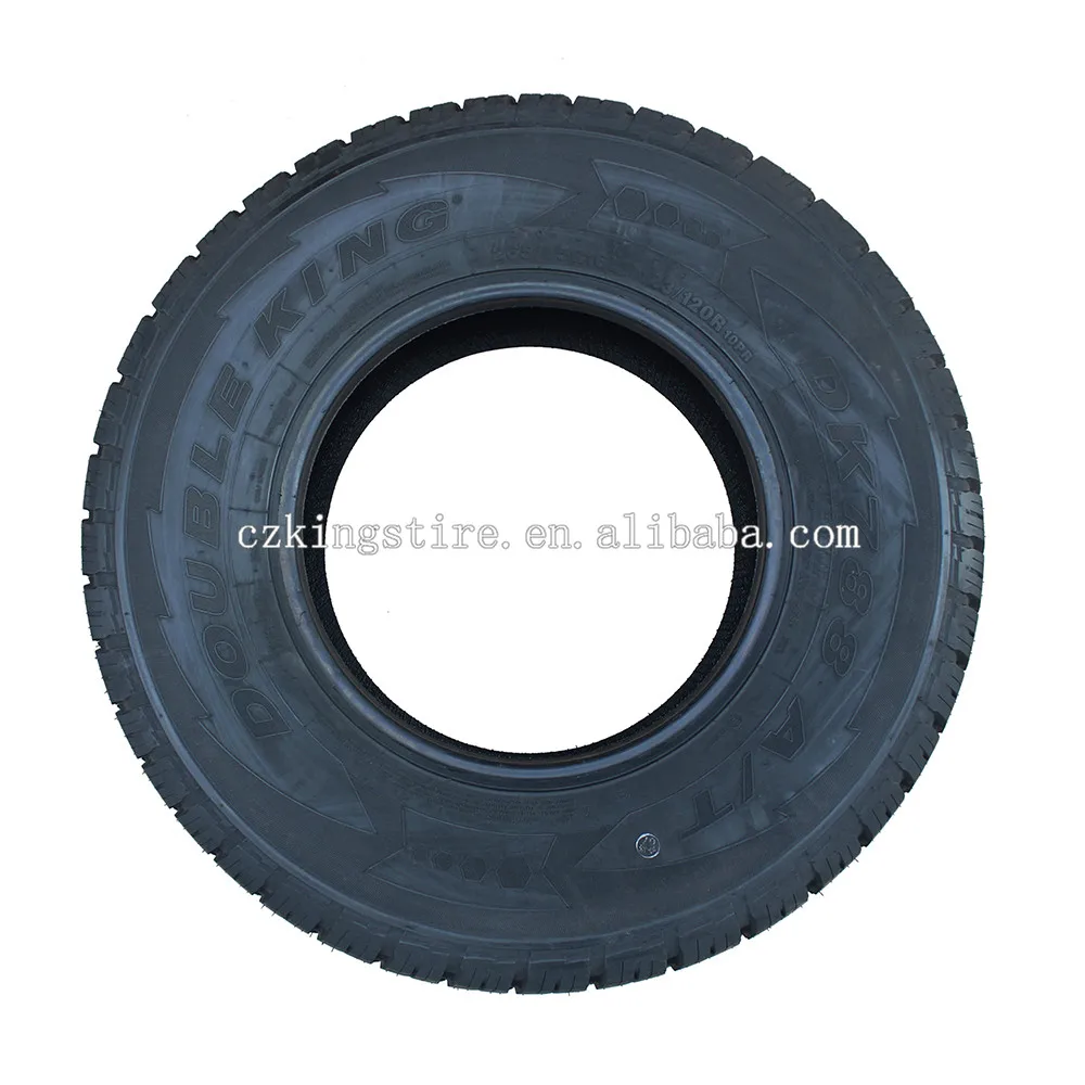 
double king brand factory supplier 265/75R16LT trailer tire with aluminum wheel 