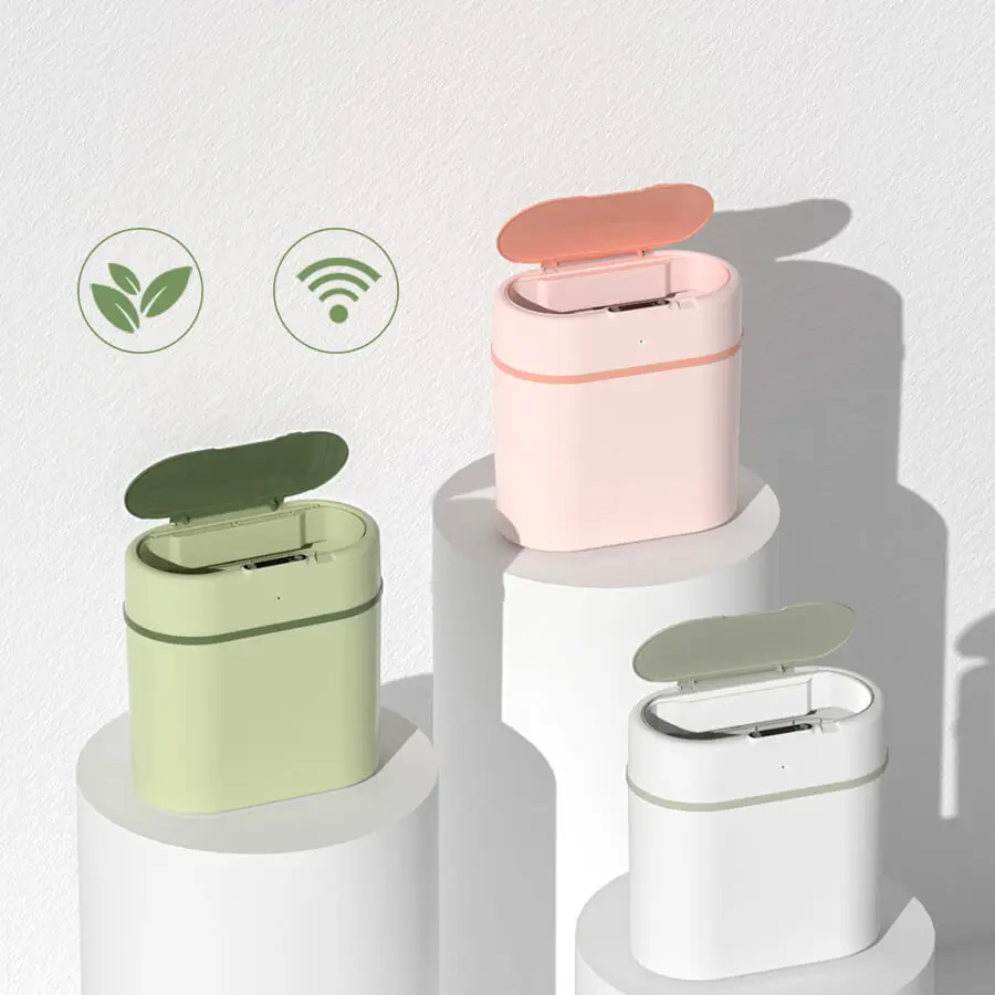 Умная мусорная корзина для детских подгузников с автоматической крышкой