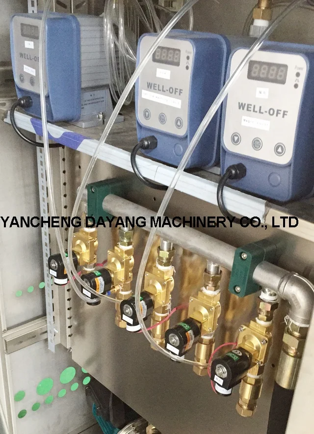 automated washing equipment with Over Glow Hi-Gloss Lava Foam System