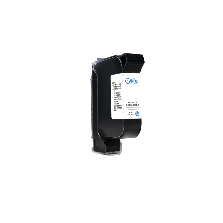 Оригинальный картридж с принтом растворителя совместимый картриджем HP Black 2590 TIJ 2 5 быстросохнущими чернилами