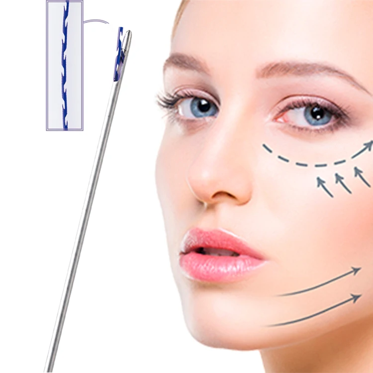 2021 cog pdo двойная игольчатая нить 20 г 290 мм для бровей cog espiculated pdo thread