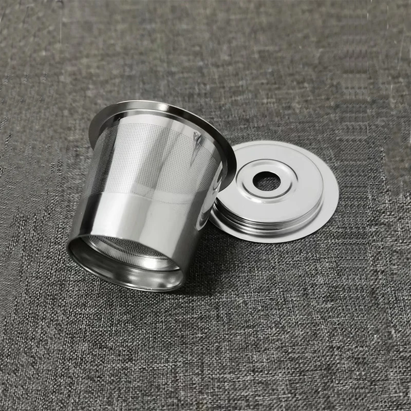 Eco-Friendly Reusable K Cups Coffee Reusable Capsule coffee filter with Food Grade Stainless Steel Mesh