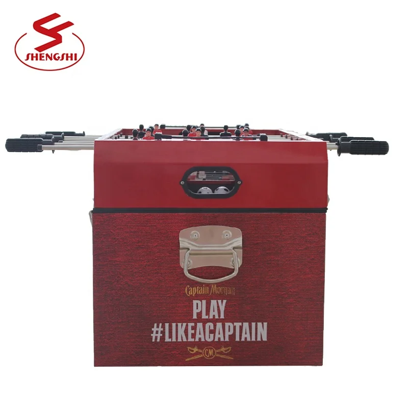 Mini Soccer Game Table Cooler Box
