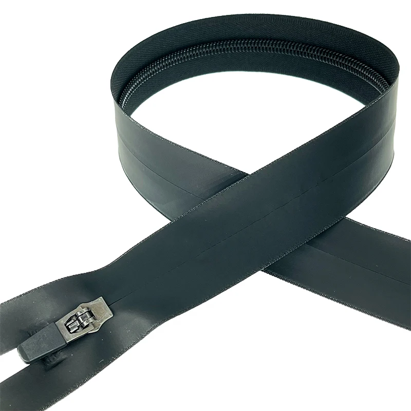 Factory custom logo 5# open-End zip multi-purpose nylon waterproof zipper for water sports bags