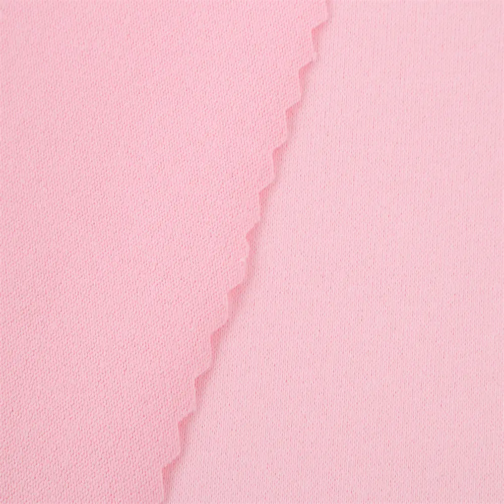 Factory wholesale Stocklot Knitted 180GSM 96%Polyester 4% Spandex Single Jersey T-shirt Fabric Material For Mens Tshirt Clothing