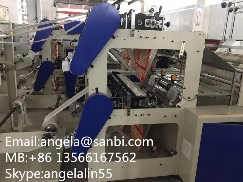 Automatic Biodegradable Plastic Poly Bag making  Machine