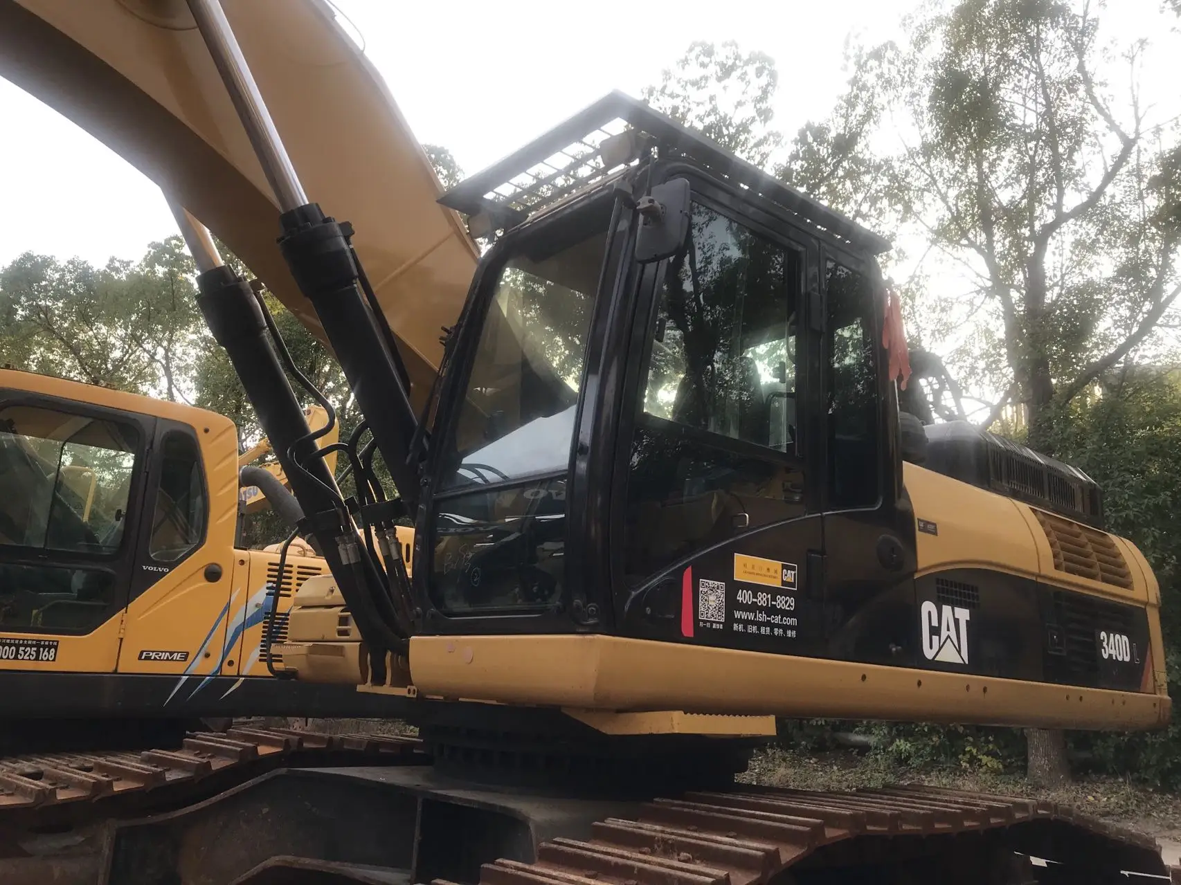 Used crawler excavator caterpillarr340 cheaper for sale in good condition with high quality
