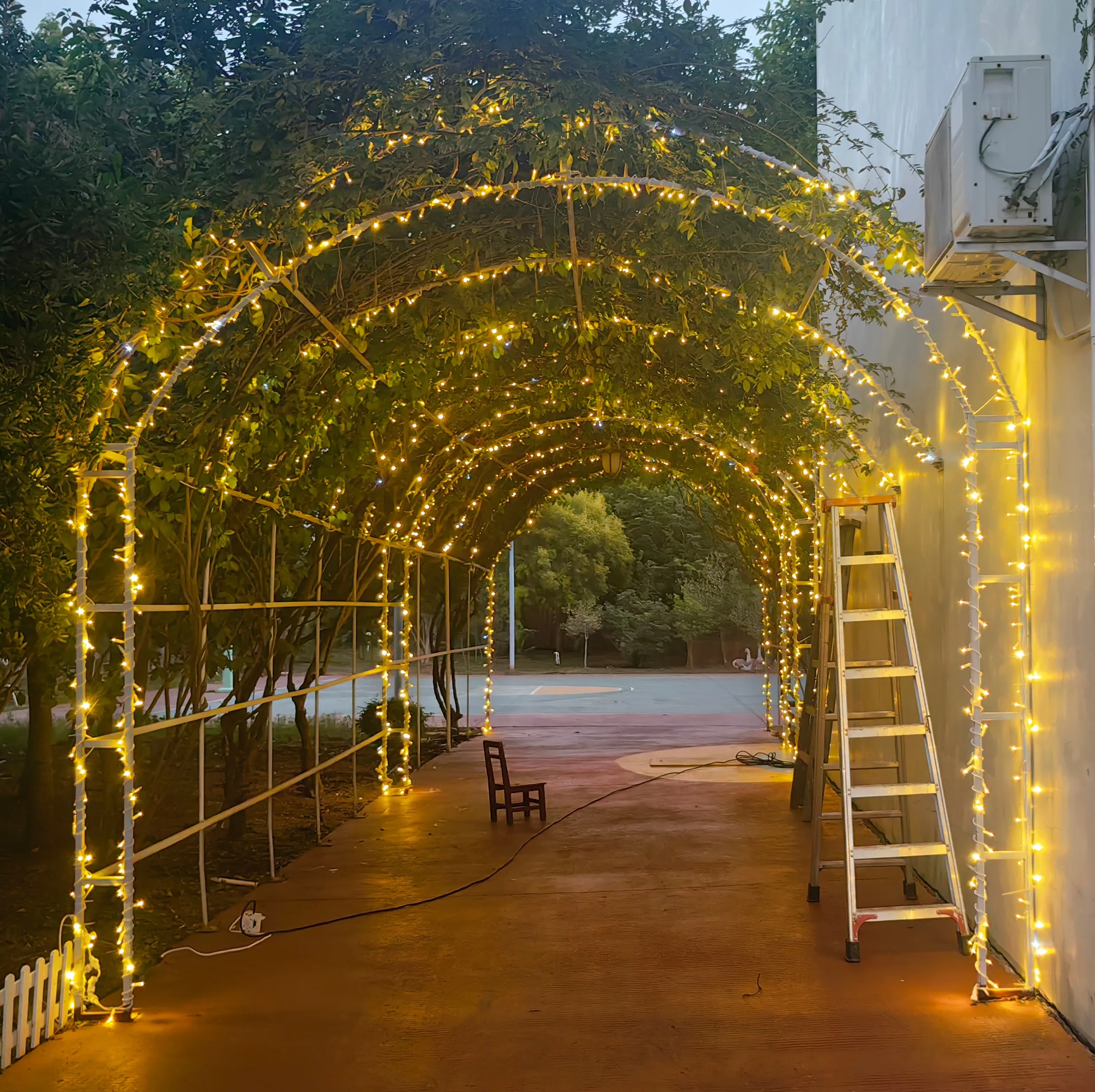 Outdoor waterproof LED Christmas carriage commercial lighting large 3D outdoor shopping mall Christmas luxury decoration