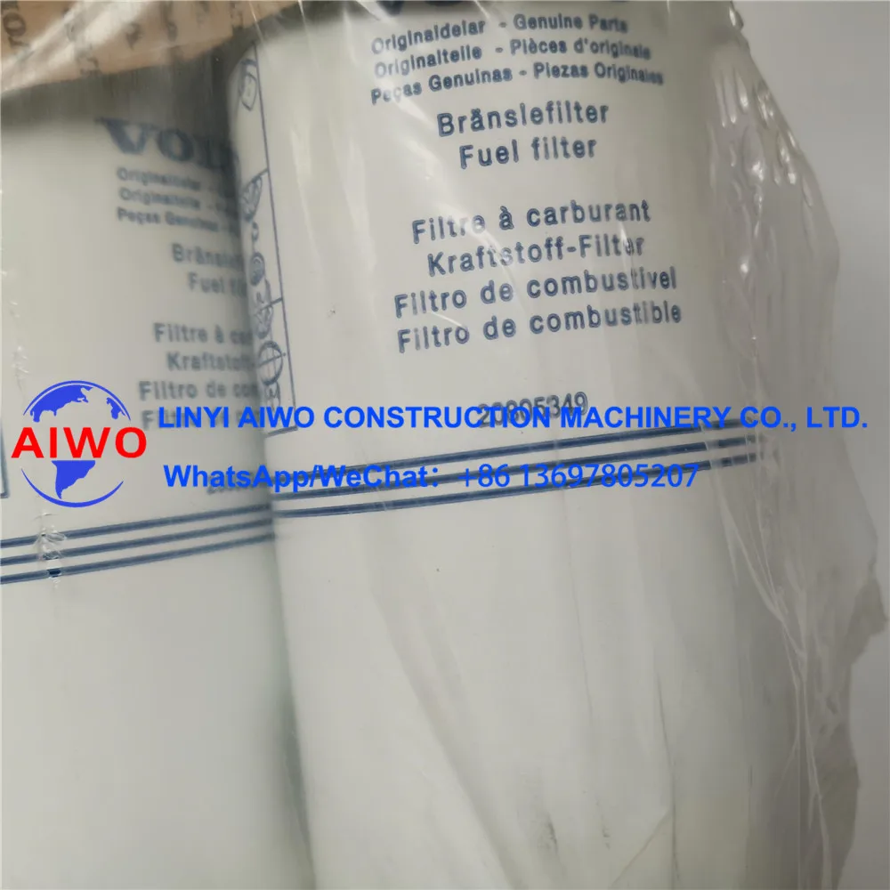 Топливный фильтр Aiwo VG1560080012 20805349 для экскаватора EC210 и грузовика
