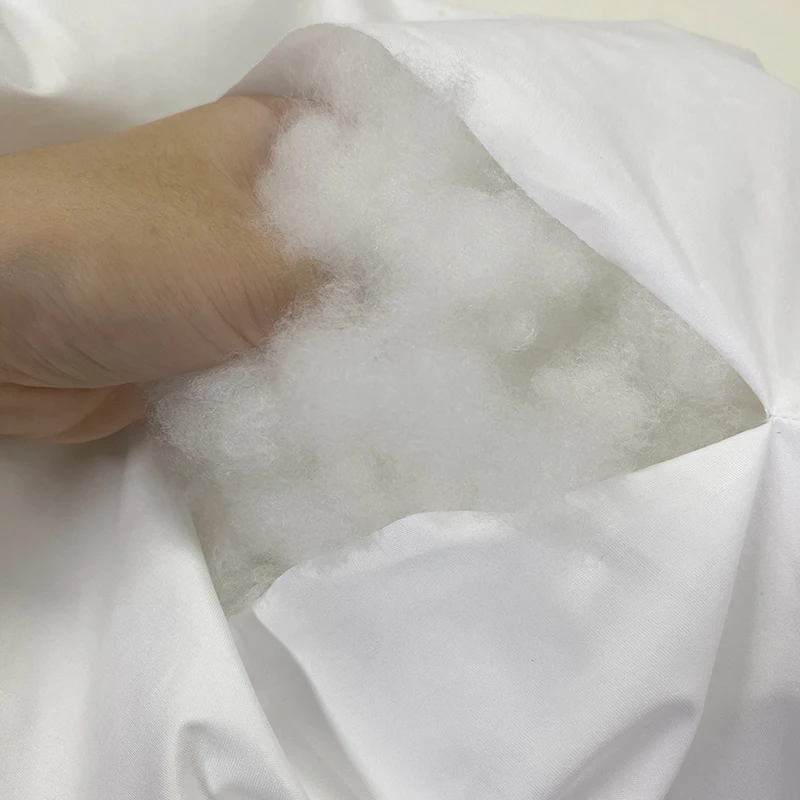 Premium Polyester Fiber Alternative Filling Neck Soft Sleep Support Pillow Luxury Hotel Standard Pillow White Pillow Inserts