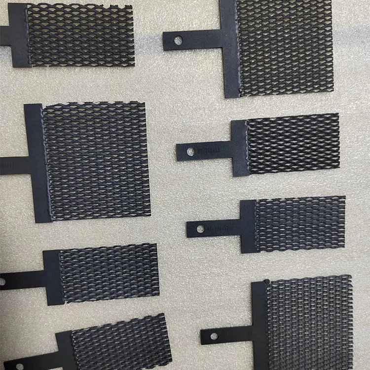 Ir-Ta Coated Medical Acid Water Equipment Hho Titanium Anode Cathode Plate Generator For Making Oxygen Hydrogen Mesh