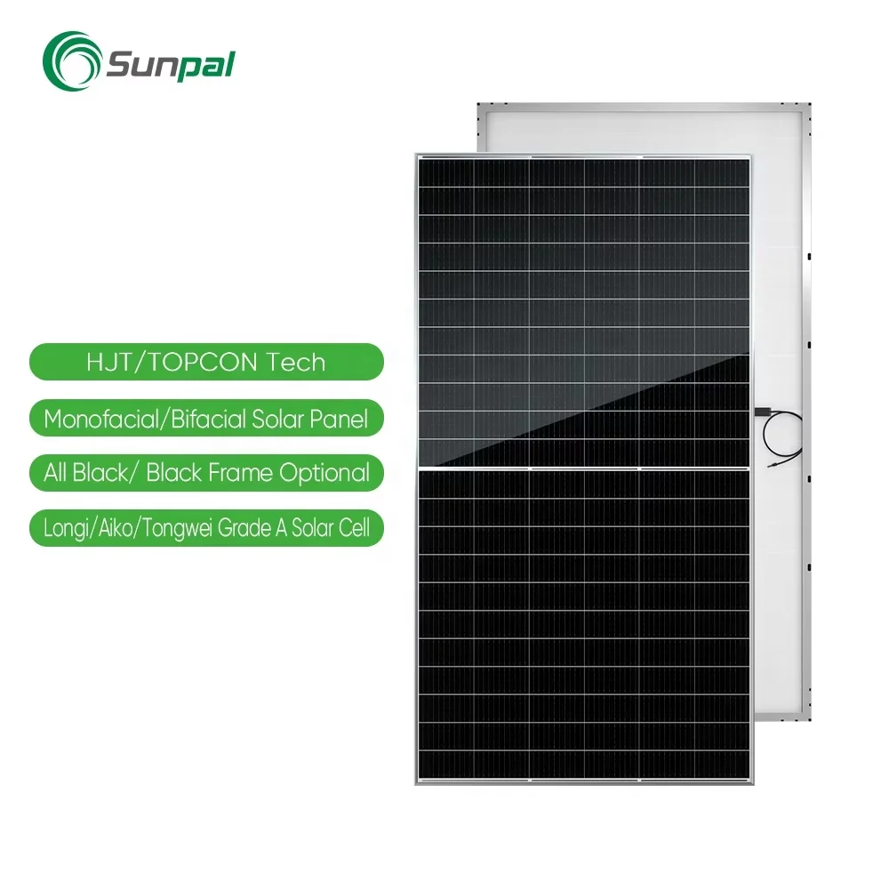 Sunpal Solar Panel Residencial System 10 kW 8kW 6kW Complete System Solar Hybrid