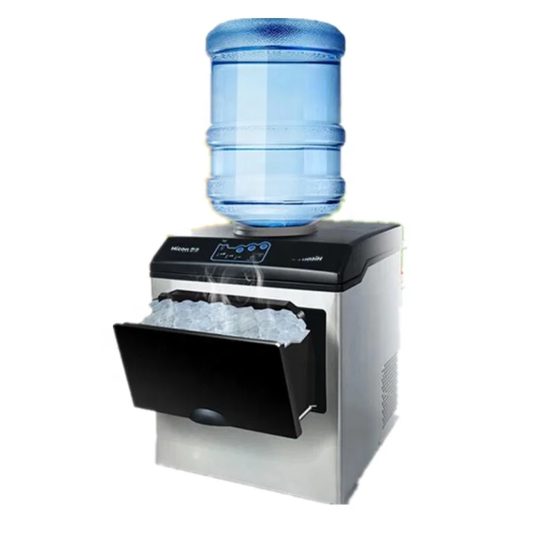 Портативная коммерческая мини машина для производства кубиков льда с водяным дозатором/льдогенератор