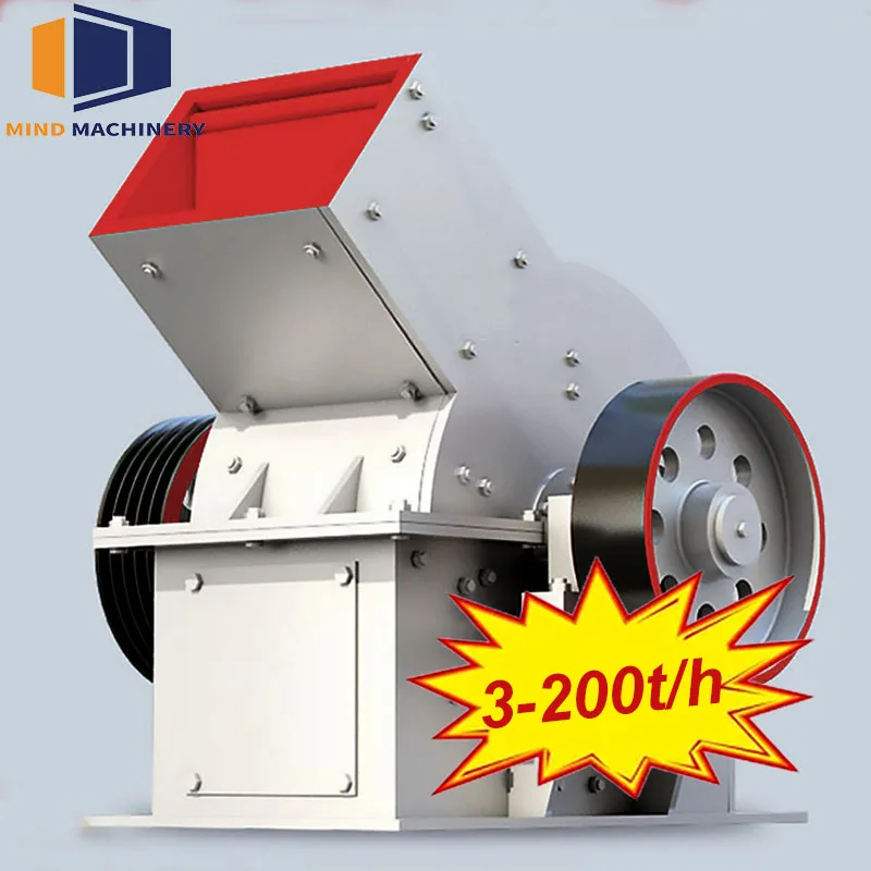 Crushed stone dust, hammer stone crasher, portable impact crushing plants for sale