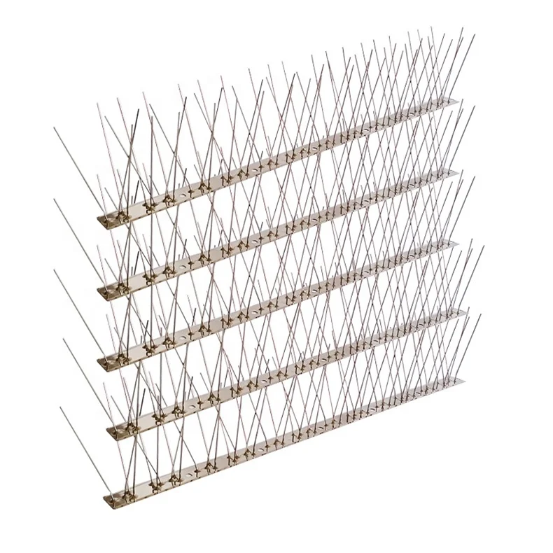 Stainless Steel Bird Spikes Outdoor And Home Anti Bird Trap/Anti Bird Spike
