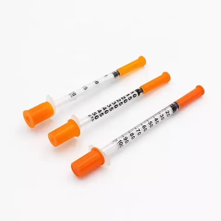 1ml Disposable Syringes Sterile Cannula Medical Insulin Needles 29g 4mm Needles Other Medical Consumables Factory Price