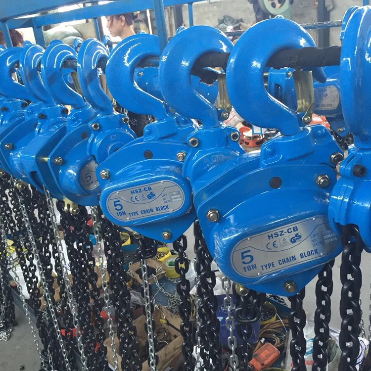 10T 6M VD bearing type chain block 10ton 6meters manual chain block