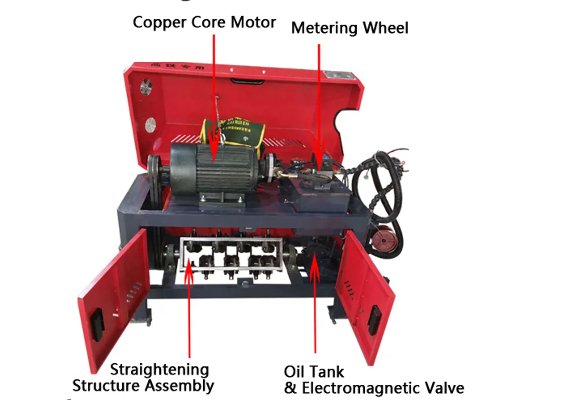 Industrial Straightener Tool Wire Straightening and Cutting Machine With CE
