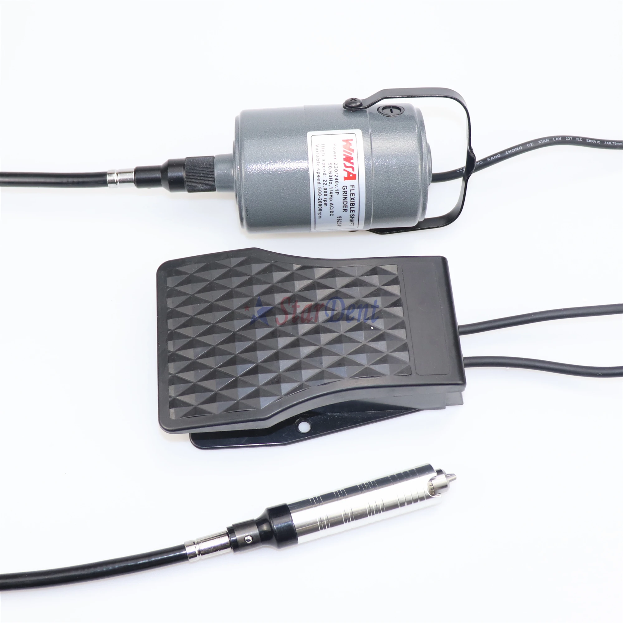 Dental Micro Motor Flexible Power Carver Electric High Speed Flexible Shaft Rotary Wood Carver Power Tool Carving