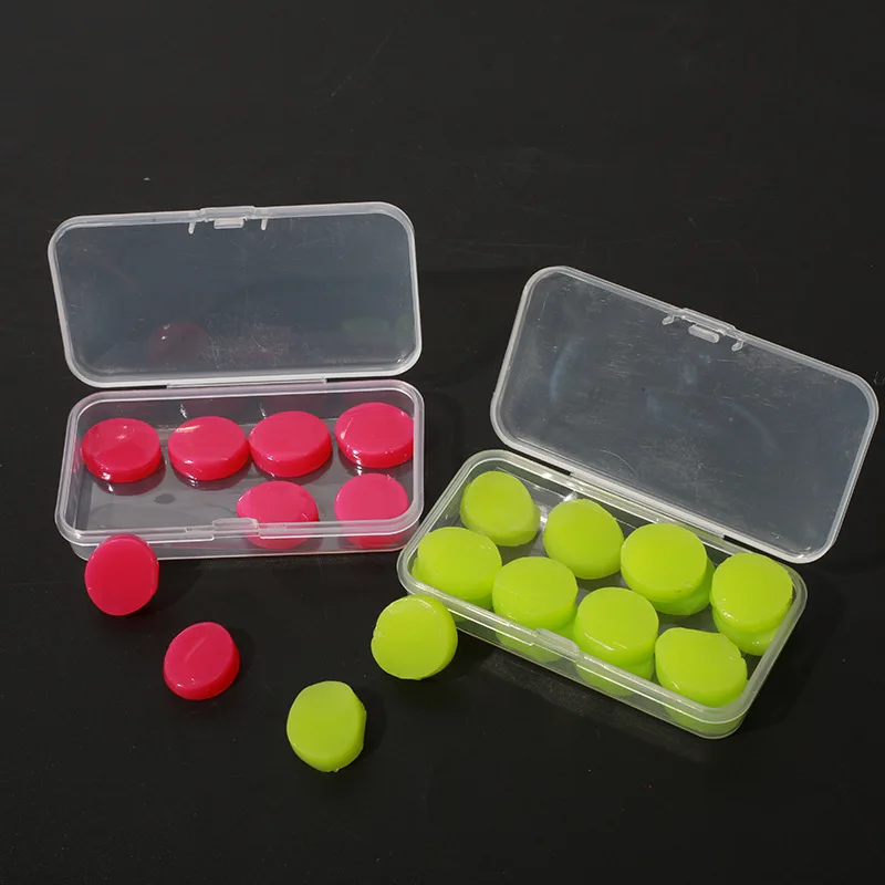 Ear Plugs for Sleeping Swimming, 8 Pair Reusable Silicone Moldable Noise Cancelling Earplugs