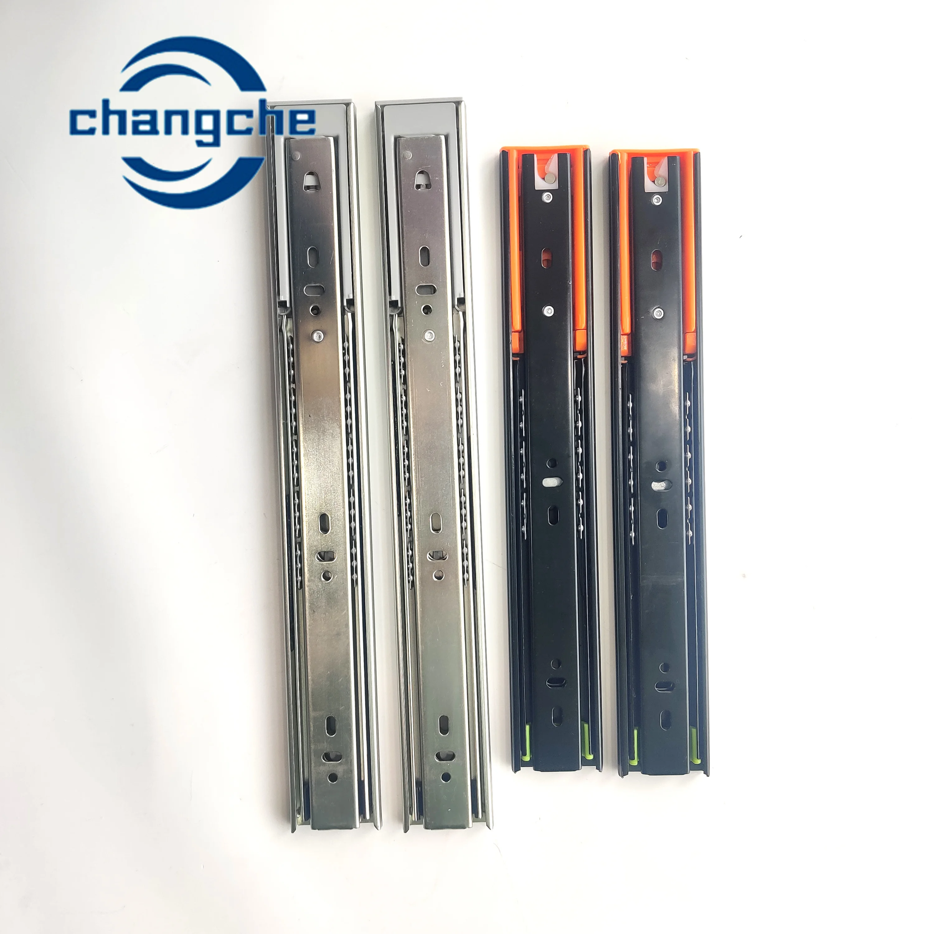 Customizable Cabinet Drawer Slide Tandem Box Telescopic Slide Soft Close Under Mount Drawer Slides