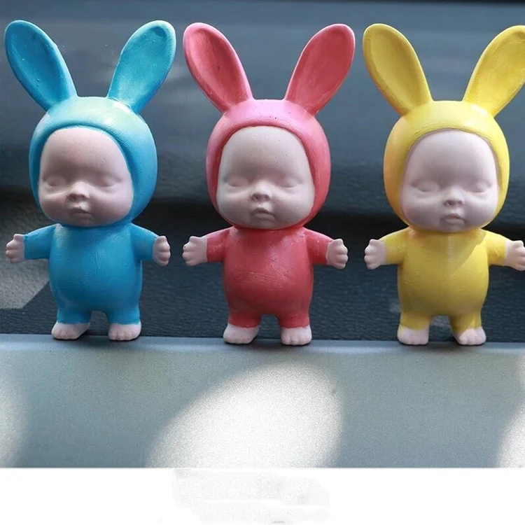 D138 silicone reborn doll mold,Sleeping Baby Mold Eco-friendly diy 3d custom sheep shape silicon cake ice mould release