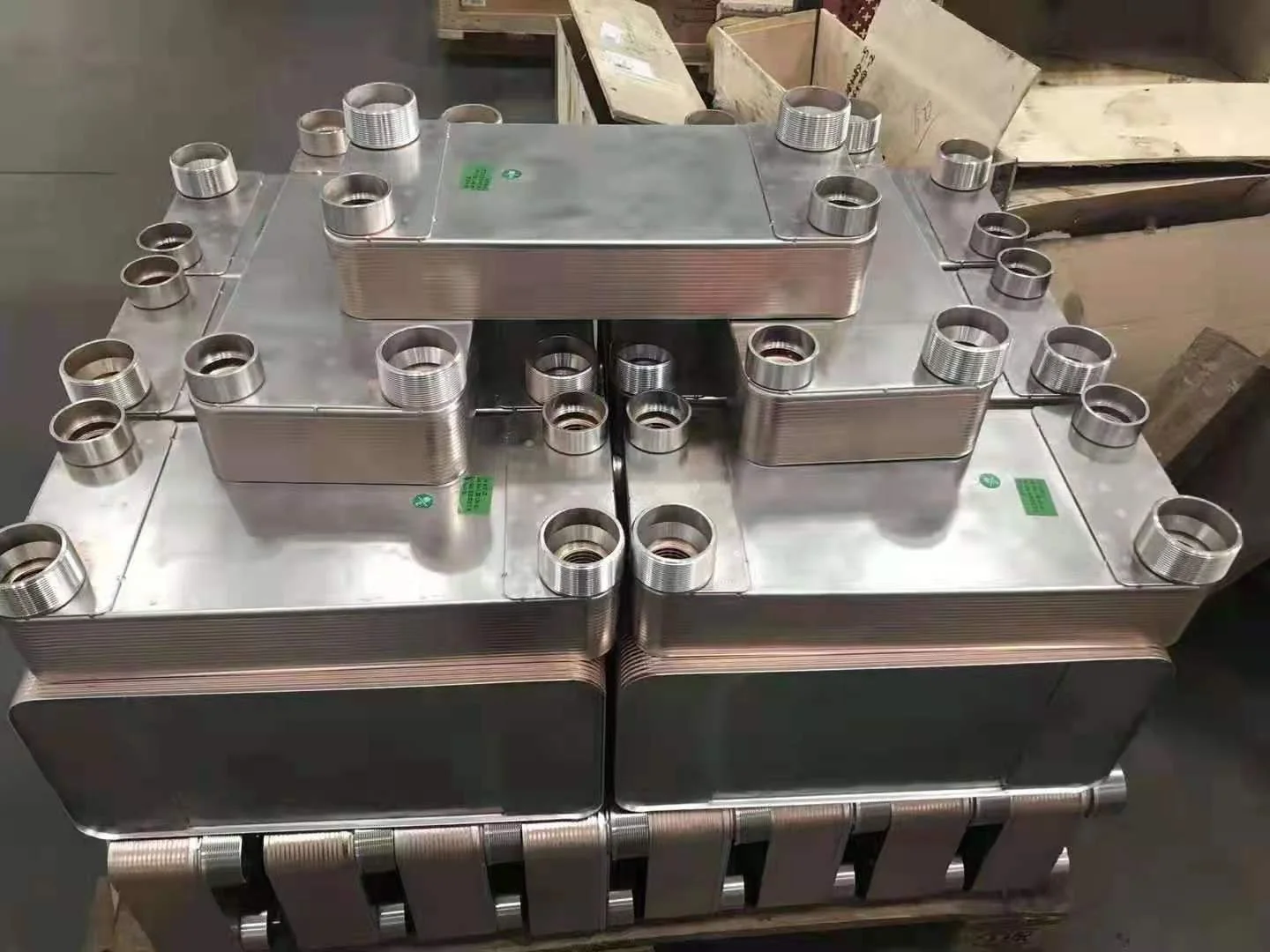 H050 Stainless Steel 304 Plate Heat Exchanger And Brazed Plate Heat Exchanger