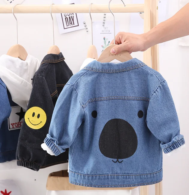 New design vintage style children blouse camouflage coat fashion cheap boys jean jacket