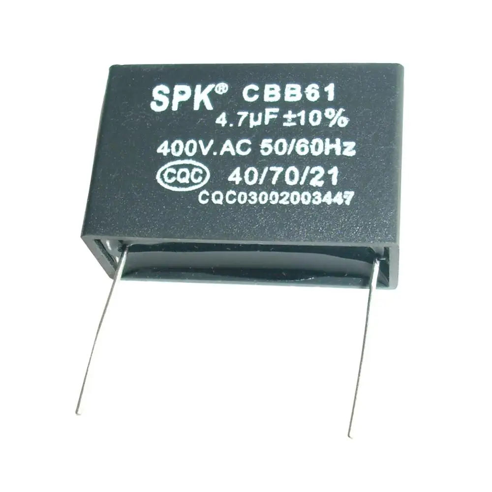 motor capacitor CBB61 fan capacitor