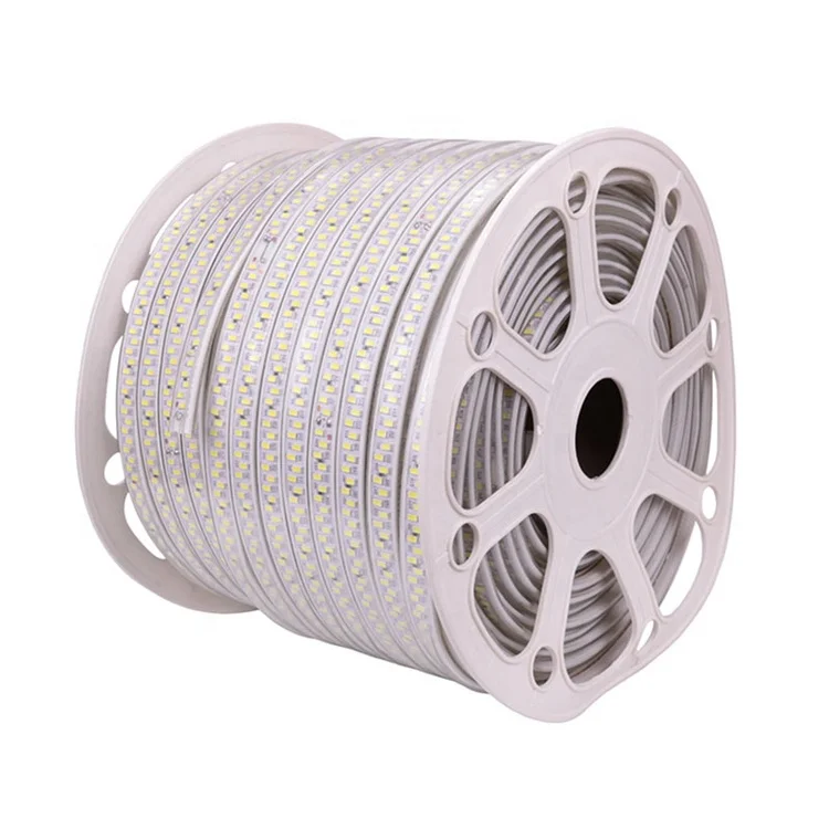 Новый дизайн Горячая продажа Ip67 100m 5730 220v теплая белая холодная белая светодиодная лента для продажи