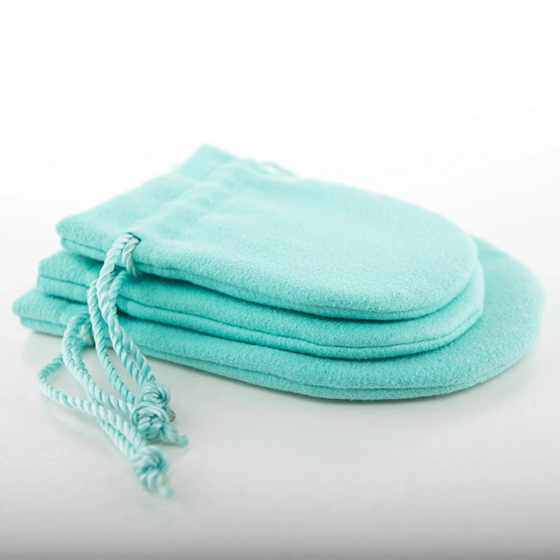 Factory Wholesale Microfiber Jewelry Pouch Velvet Jewelry Bag